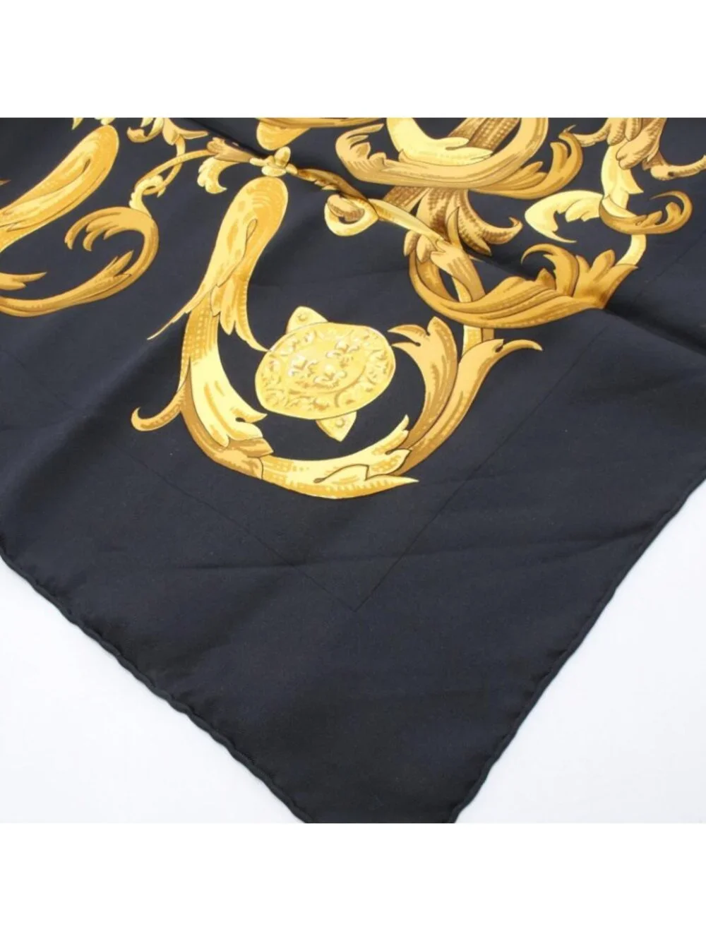 Hermes Scarf Carre 90 le Mors a la Conetable Silk